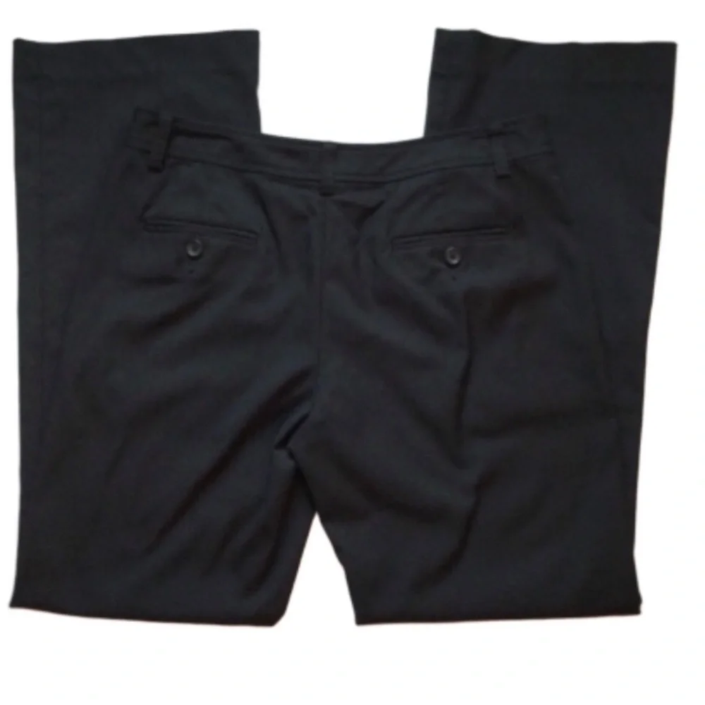 Banana Republic Black Dress Pants Mid Rise 4 Short